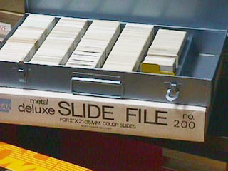 Slide storage