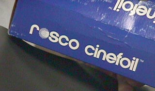 Rosco cinefoil package